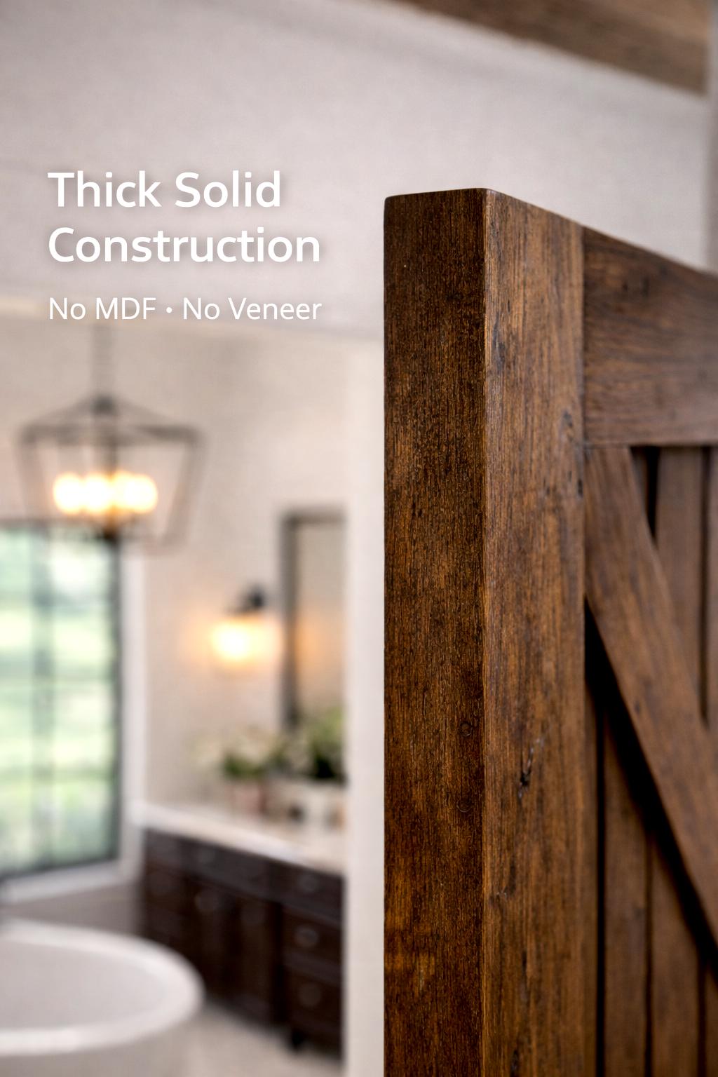 Signature X Barn Door (Hardware Included)