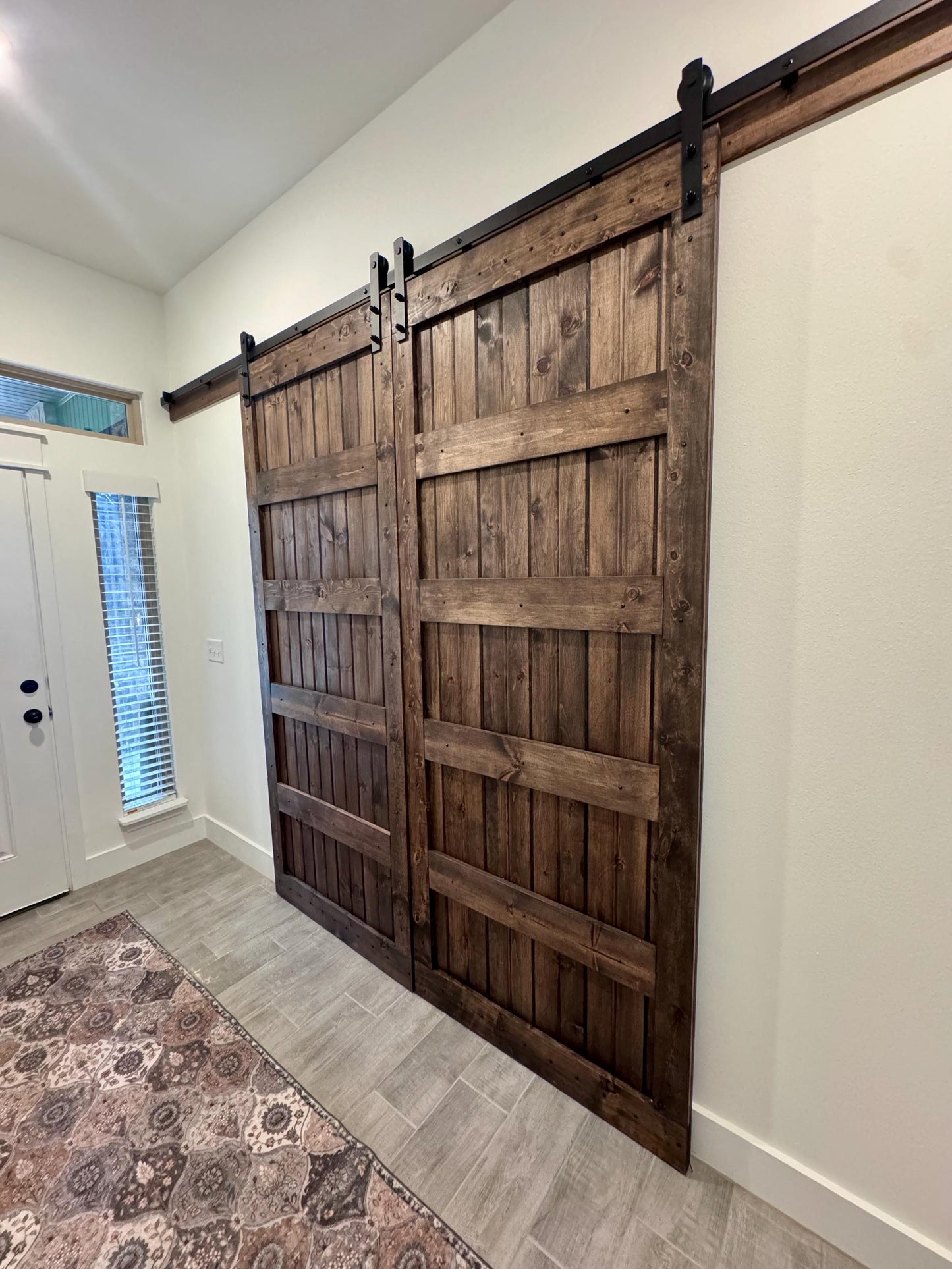 Classic Plank Double Barn Doors