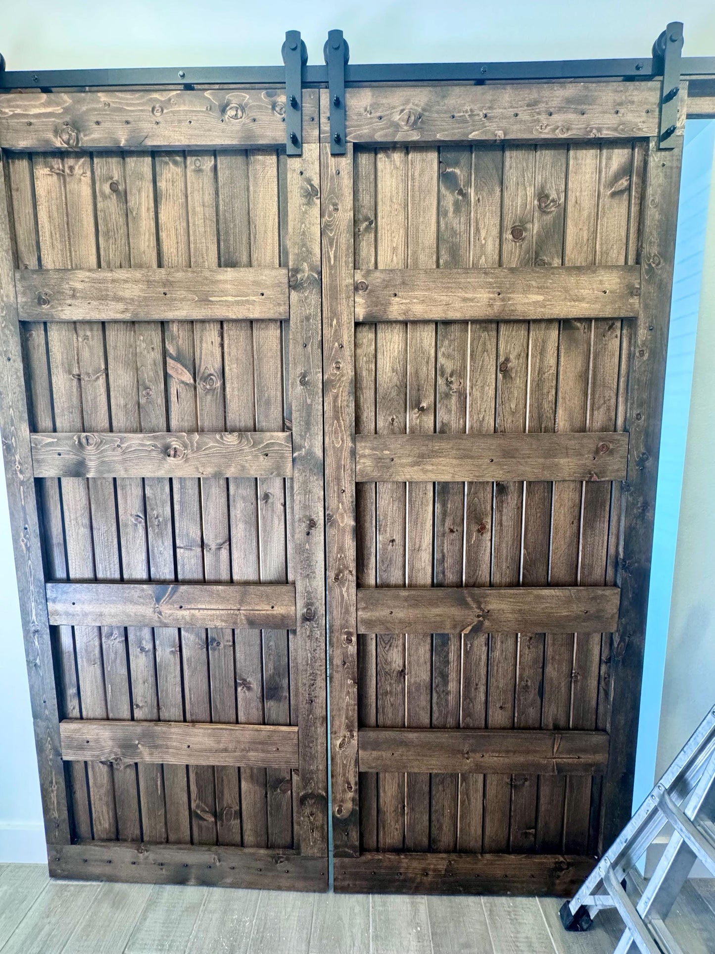 Double Sliding Barn Door