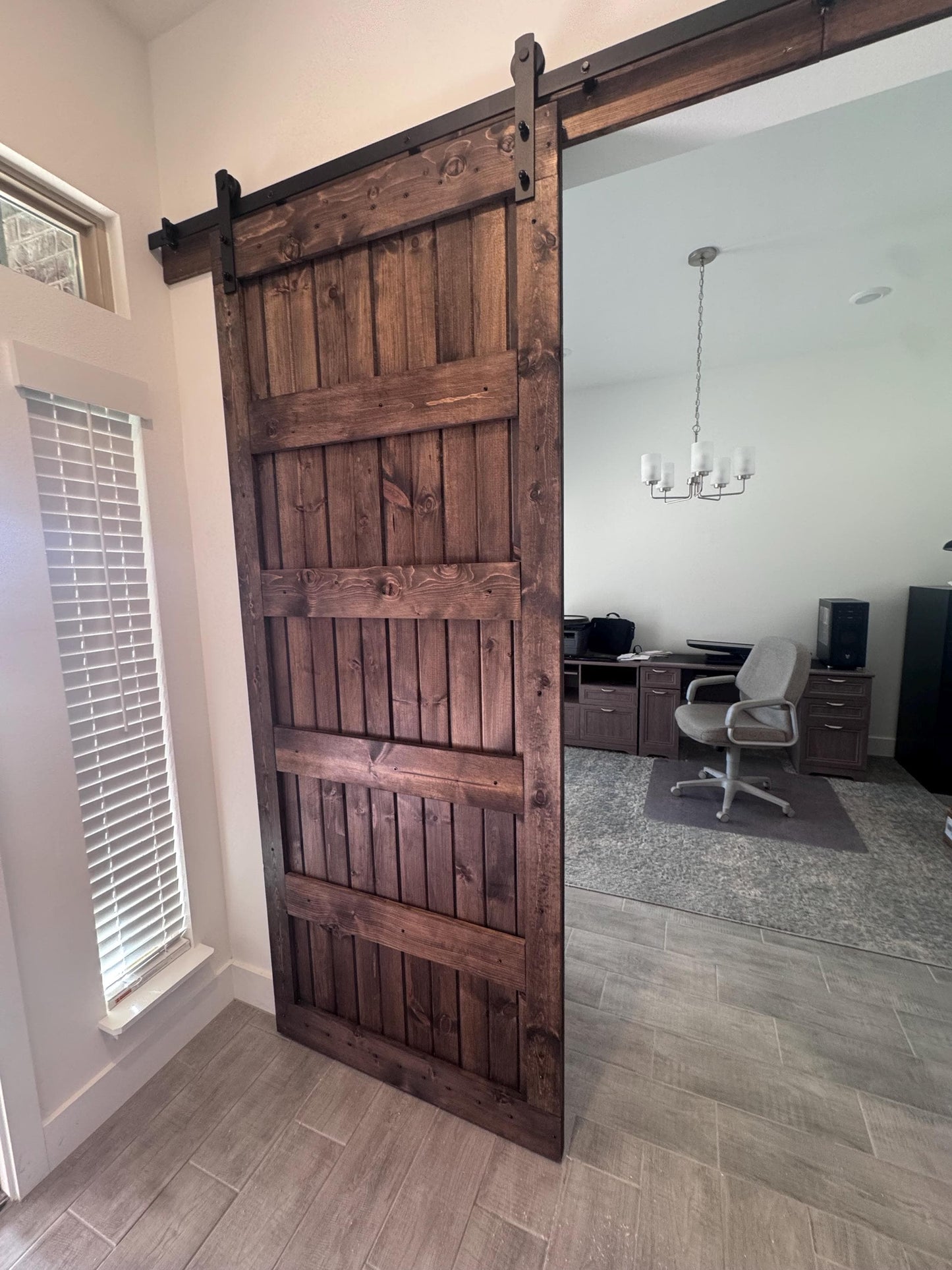 Double Sliding Barn Door