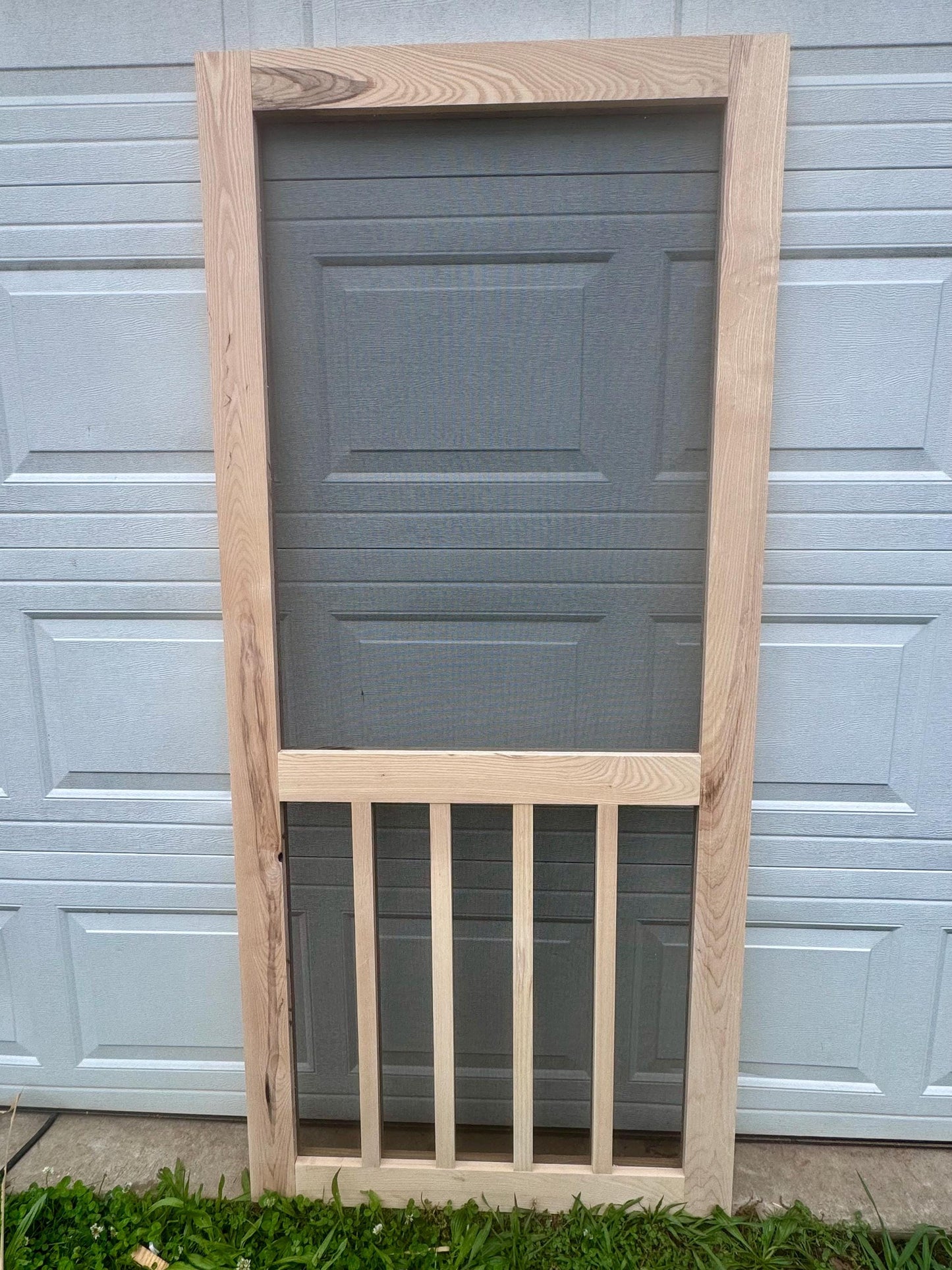 Eastern Red Cedar Screen Door Solid Wood Exterior Door Custom Size Farmhouse Entry Handmade